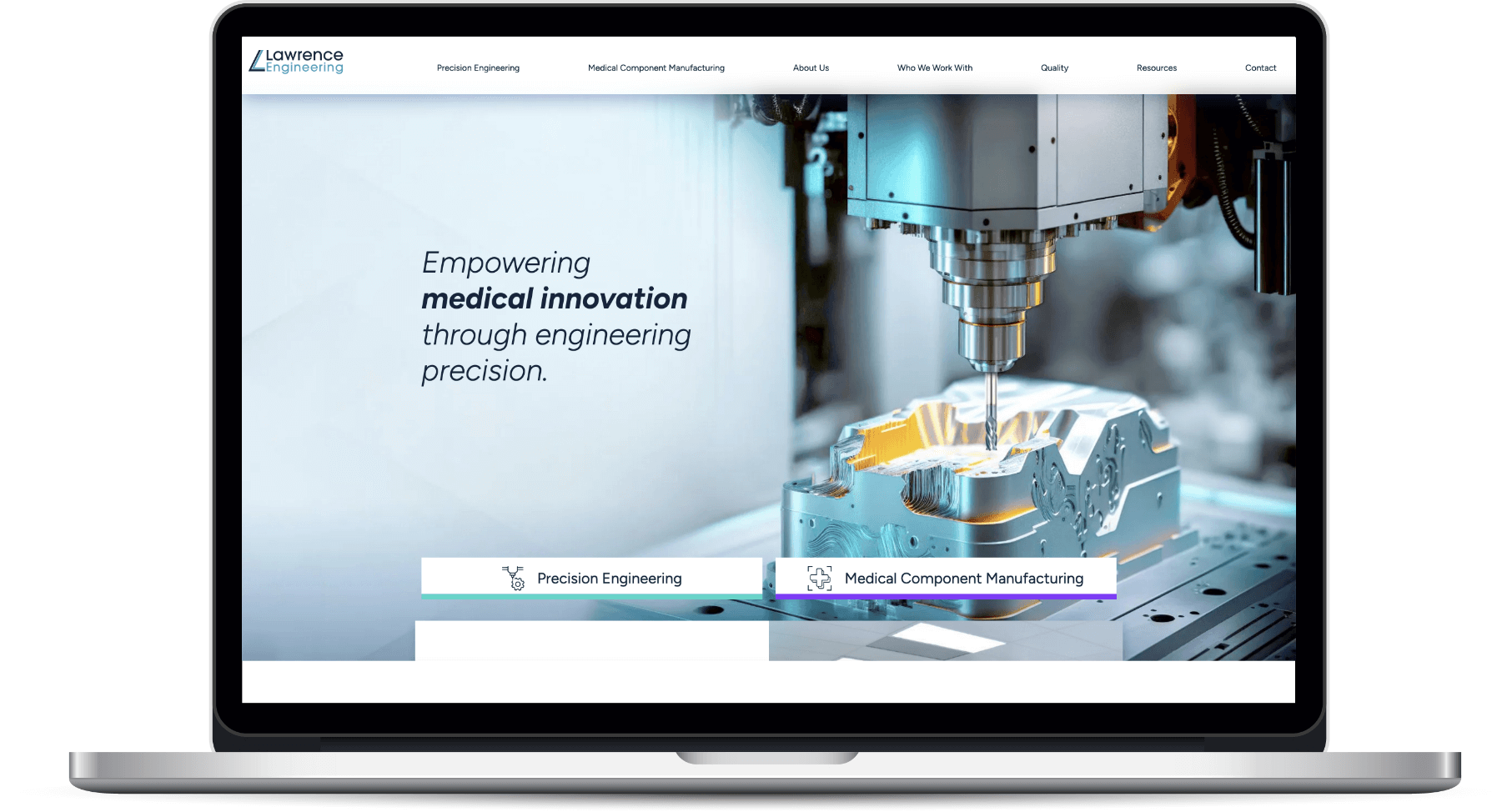 Lowrence engineering home page