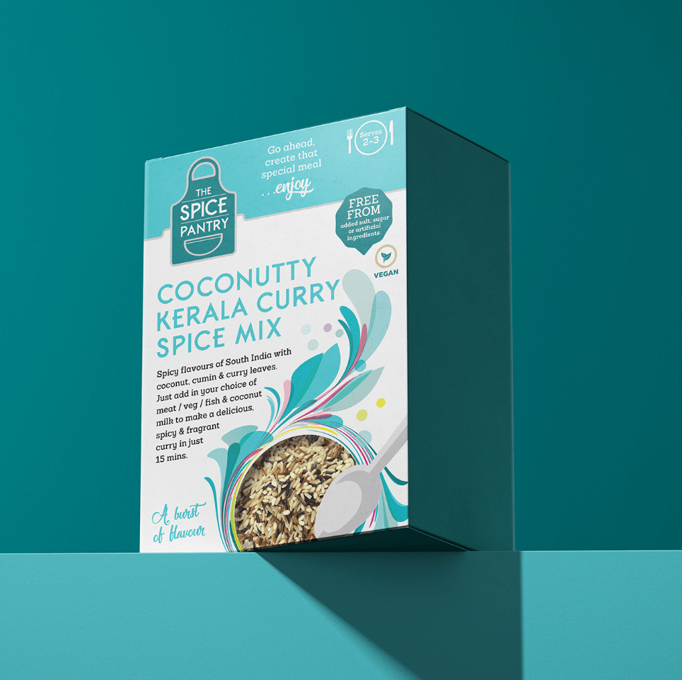 The spice pantry coconutty kerala curry spice mix box