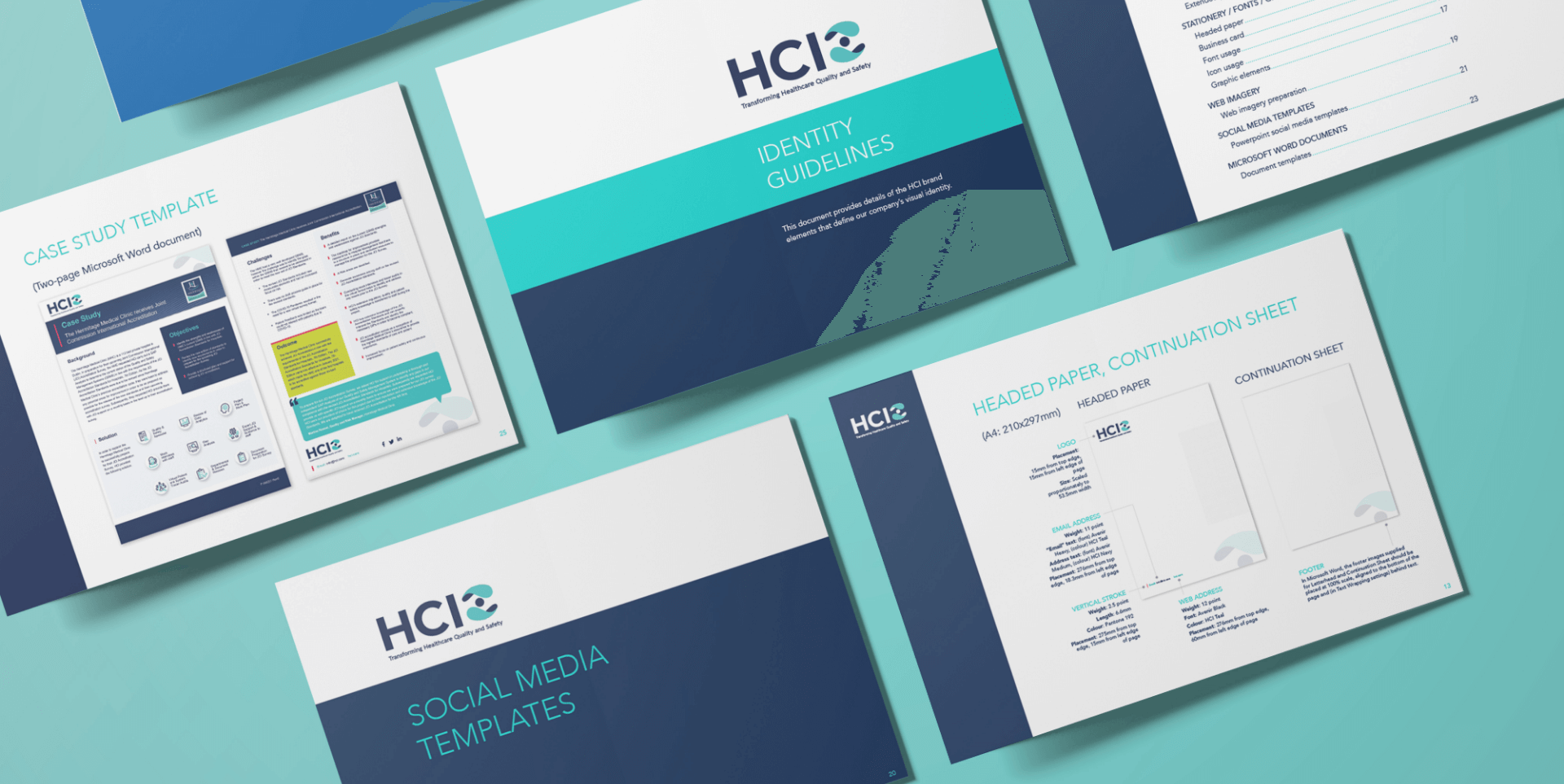 hci social media templates